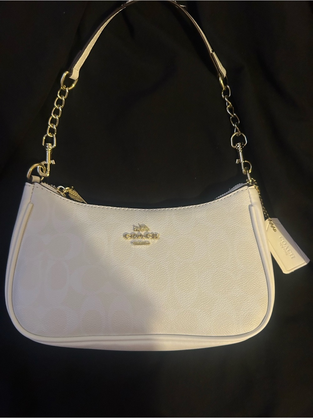 White Coach Bag